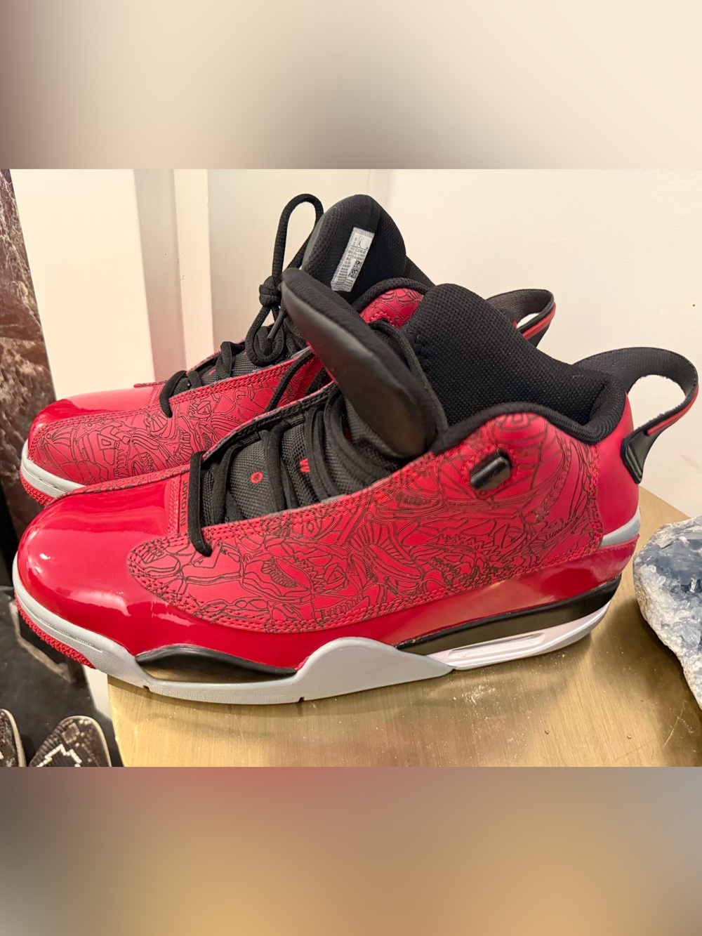 AIR JORDAN - Red Dub Zero Toro Bravo, 2020 *Excellent Like New Condition